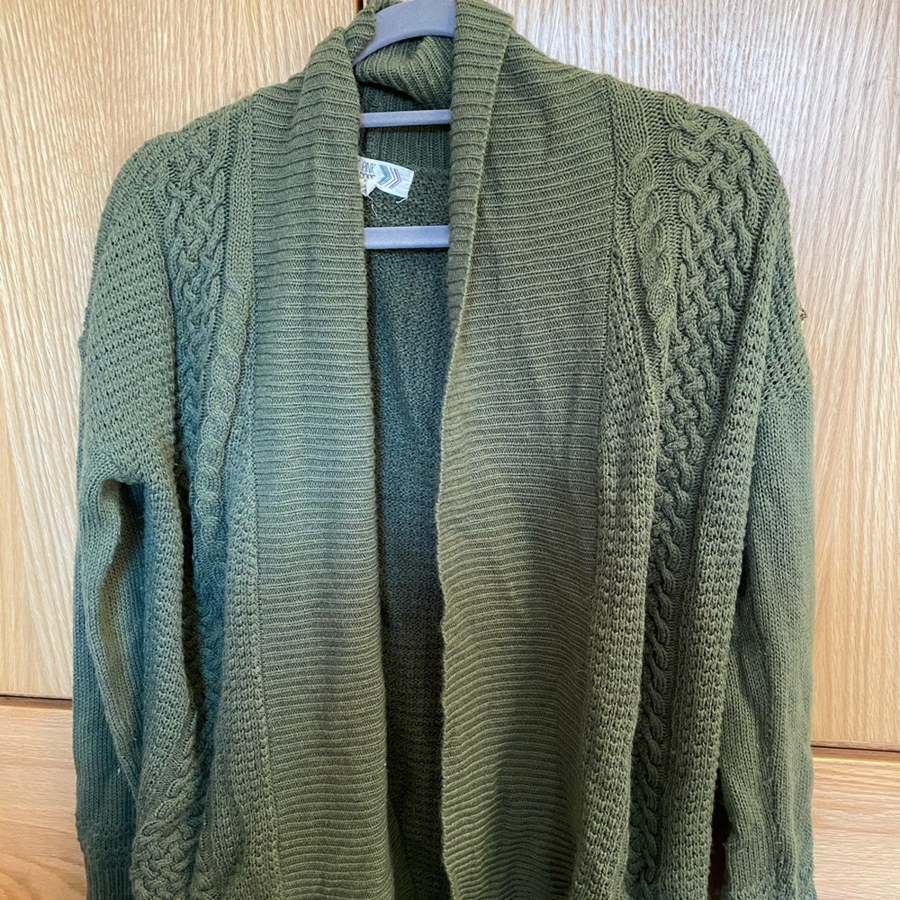 Cute green cardigan